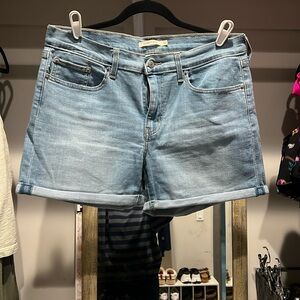 Levi’s mid length shorts